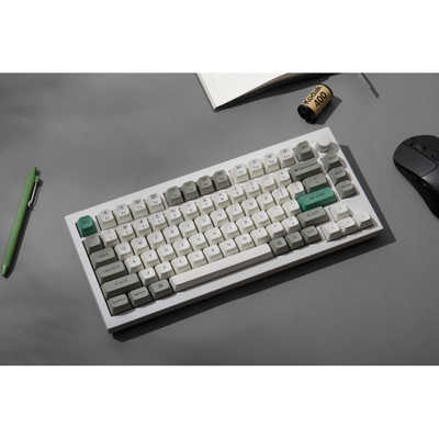 keychron q0 max キークロン バナナ軸 shell white