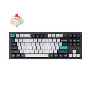 キークロン キーボード Q3 Max(赤軸・英語配列) ［有線・ワイヤレス /Bluetooth・USB-A＋USB-C］ カーボンブラック Q3M-M1-US