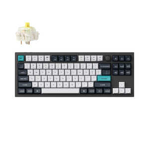 キークロン キーボード Q3 Max(バナナ軸・英語配列) ［有線・ワイヤレス /Bluetooth・USB-A＋USB-C］ カーボンブラック Q3M-M4-US