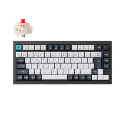 キークロン キーボード Q1 Max(赤軸) ［有線・ワイヤレス