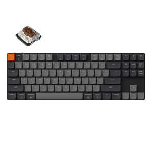キークロン キーボード K1 Version 6(茶軸・英語配列) K1X-H3-US キークロン キーボード K1 Version 6(茶軸・英語配列) K1X-H3-US