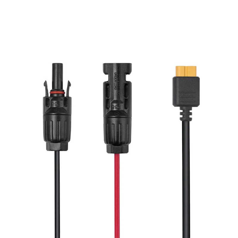 エコフロー エコフロー EcoFlow XT60i ソーラー充電ケーブル (2.5m) LMC4-XT60I-2.5M LMC4-XT60I-2.5M