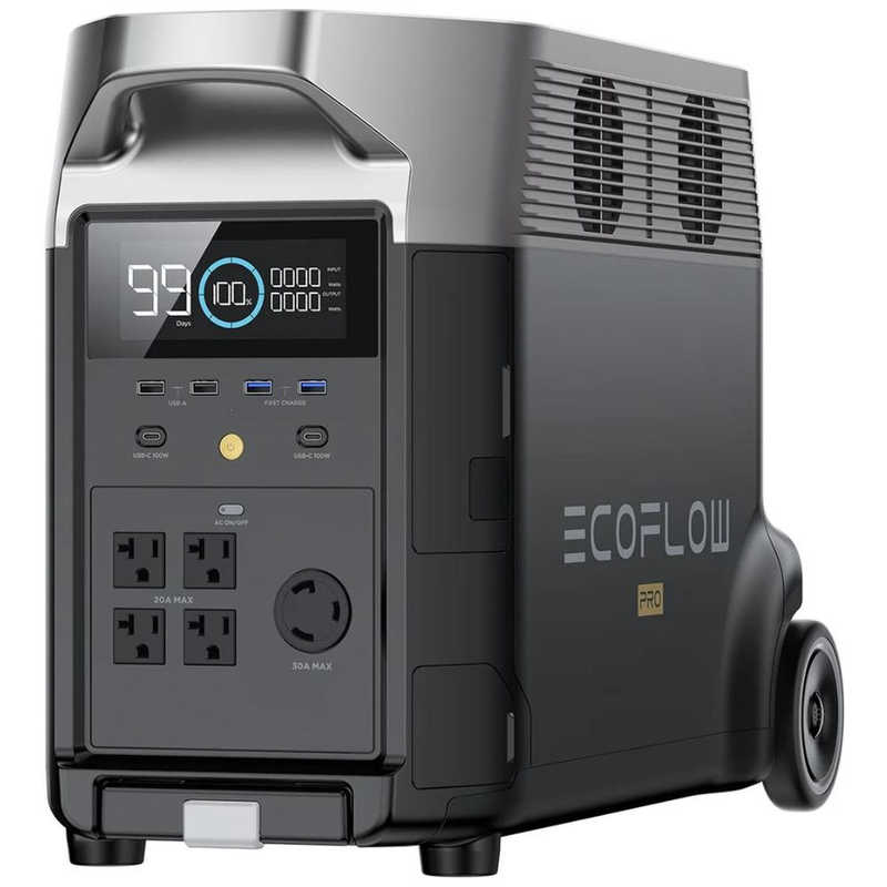 エコフロー エコフロー EcoFlow DELTA Pro-UG [3600Wh /15出力 /ソーラーパネル(別売)] EFDELTAProUG-JP EFDELTAProUG-JP