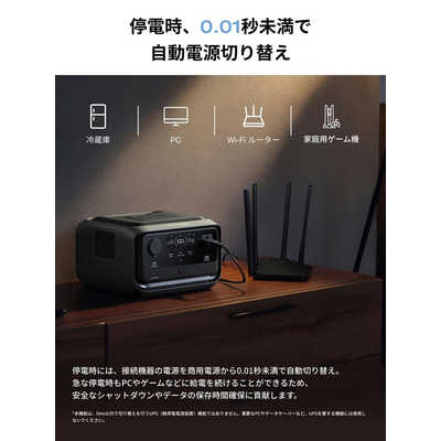 エコフロー EcoFlow RIVER 3 Plus wireless ［リン酸鉄リチウムイオン