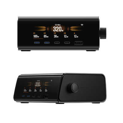 エコフロー PD対応充電器 RAPID Pro 320W GaN急速充電器(5ポート) WEB