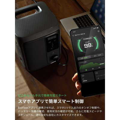 エコフロー EcoFlow DELTA 3 1000 Air EFD3AIR-JP-C の通販 - カテゴリ