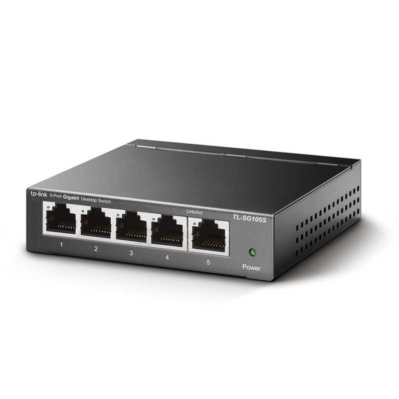 TPLINK TPLINK 5ポート Giga 10/100/1000Mbps デスクトップスイッチ 金属製筐体 TL-SG105SJP TL-SG105SJP