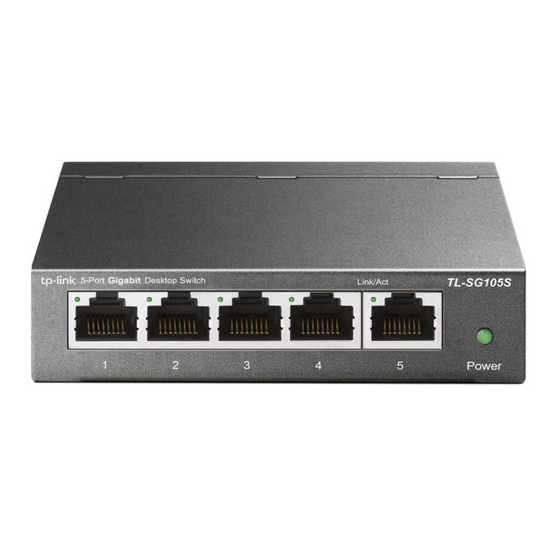 TPLINK TPLINK 5ポート Giga 10/100/1000Mbps デスクトップスイッチ 金属製筐体 TL-SG105SJP TL-SG105SJP