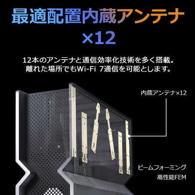 TPLINK WiFi7 無線LANルーター 11528＋5764＋5764＋1376Mbps