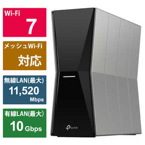 TPLINK BE19000 トライバンドWi-Fi 7ルーター ［Wi-Fi 7(be) /IPv6対応］ ARCHERBE805