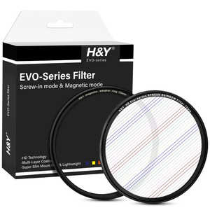 H&Y EVO ストリークフィルター 72mm レインボー ESR72 H&Y EVO ストリークフィルター 72mm レインボー ESR72