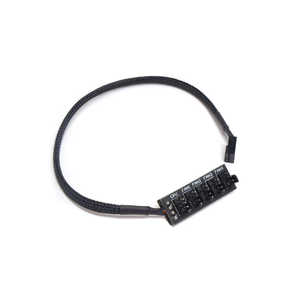 GELID 4ピンPWMファン用5分岐ハブ 1-TO-4 PWM FAN HUB ブラック FC-PWM-04 GELID 4ピンPWMファン用5分岐ハブ 1-TO-4 PWM FAN HUB ブラック FC-PWM-04