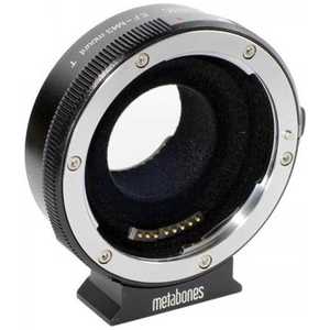 METABONES製 マイクロフォーサーズ用 電子接点付キヤノンEFレンズ アダプター Tモデル MB_EF-M43-BT2 (ブラック) METABONES製 マイクロフォーサーズ用 電子接点付キヤノンEFレンズ アダプター Tモデル MB_EF-M43-BT2 (ブラック)