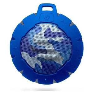 SOUL Bluetoothスピーカー STORM Blue Camo 防水  SL-5001