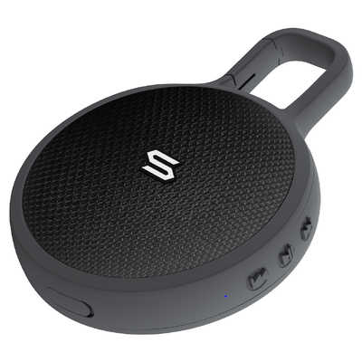 SOUL ポータブルワイヤレススピーカー S-STORM MINI BLACK 5W 防水 超