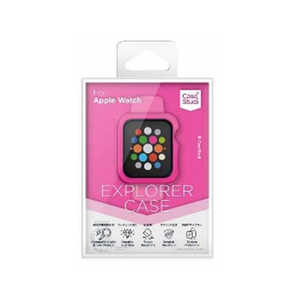KUTUROGIAN AppleWatch 44mm (Series4)(Series5) CaseStudi Explorer Cas Shocking Pink CSWTEX44SPK(s