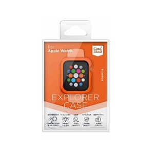 KUTUROGIAN AppleWatch 44mm (Series4)(Series5) CaseStudi Explorer Cas Shocking Orange CSWTEX44SOR