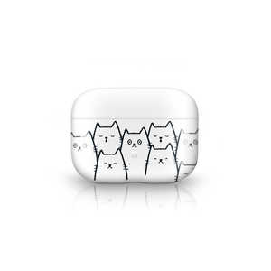 KUTUROGIAN PRISMART Case for AirPods Pro White Cat CSAPPPACT(ホワイ