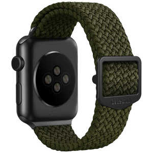 KUTUROGIAN Ballistic band for Apple Watch  41mm/40mm/38mm - Green ナイロン製バンド Casestudi CSWTBANDBL41GN