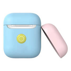 SWITCHEASY AirPods 2nd Generation用ケース Baby Blue SEA2WCSSCA2BL SWITCHEASY AirPods 2nd Generation用ケース Baby Blue SEA2WCSSCA2BL