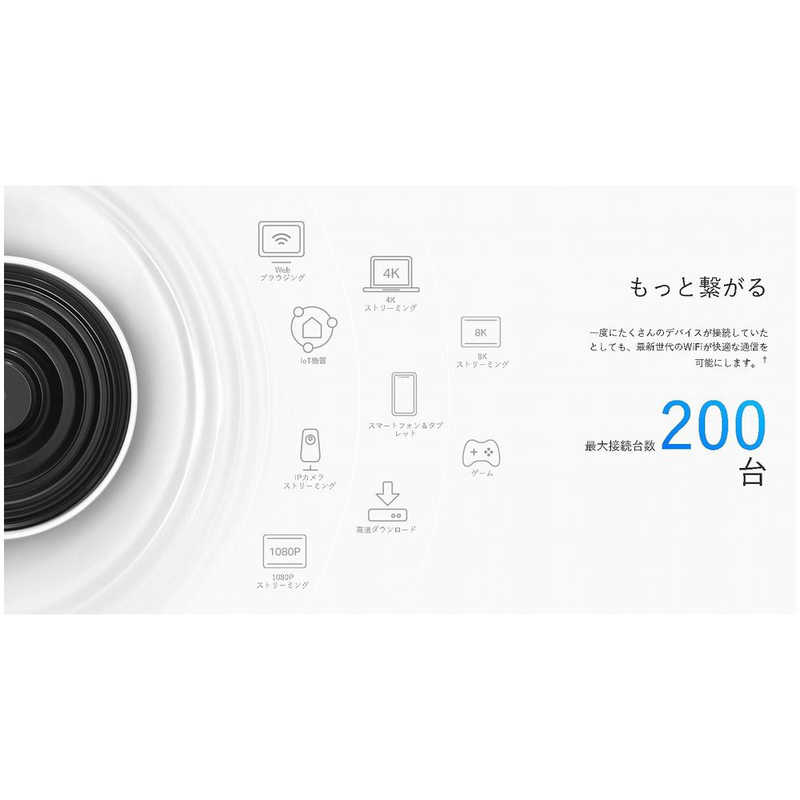 TPLINK TPLINK Deco XE75 2P WiFi6E AIメッシュ 2402+2402+574Mbps 6GHz対応トライバンド [Wi-Fi 6E(ax)/ac/n/a/g/b] DECOXE752P DECOXE752P