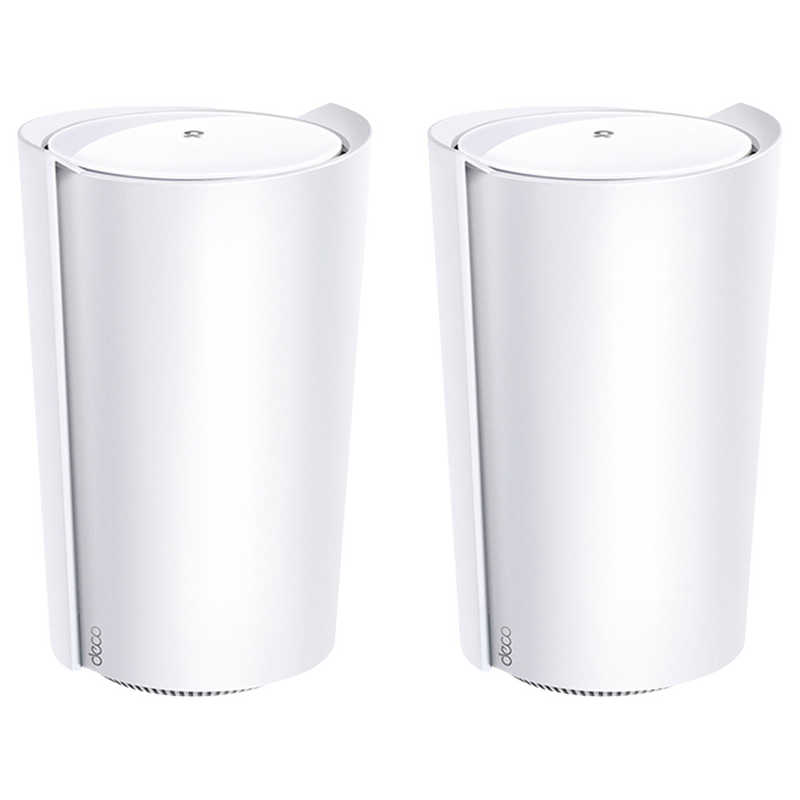 TPLINK TPLINK Deco X95 2P WiFi6 AIメッシュ 4804＋2402＋574Mbps AX7800トライバンド ［WiFi 6(ax)/ac/n/a/g/b］ DECOX952P DECOX952P