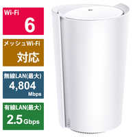 TPLINK Deco X95 1P WiFi6 AIメッシュ 4804＋2402＋574Mbps