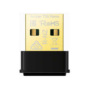 TPLINK Archer T3U nano 11ac̵LANҵ 867+400Mbps ʥΥ [ac/n/a/g/b] ARCHERT3UNANO