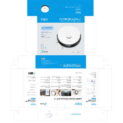TPLINK Tapo RV30 LiDARナビゲーション搭載 2in1ロボット掃除機［吸引