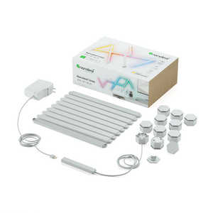 NANOLEAF Lines 60°スターターキット(9Lines) NL59-K-0006LW-9PK NANOLEAF Lines 60°スターターキット(9Lines) NL59-K-0006LW-9PK