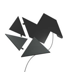 NANOLEAF Shapes トライアングル スターターキット(9Panels) ブラック NL47-0106TW-9PK NANOLEAF Shapes トライアングル スターターキット(9Panels) ブラック NL47-0106TW-9PK