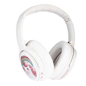 ONANOFF 子供用ブルートゥースヘッドフォン BuddyPhones COSMOS FUN ［ノイズキャンセリング対応 /Bluetooth対応］ ホワイト BTBPCOSMOSFWH