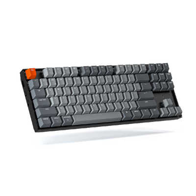 キークロン キーボード K8 White LED 赤軸・英語配列 K8-87-… キーボード K8 White LED(赤軸・英語配列) K8-87-WHT-Red-US