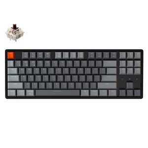  ܡ Keychron K8 ۥåȥå RGB饤 㼴(Ѹ) ͭ磻쥹 /BluetoothUSB K8-87-Swap-RGB-Brown-US