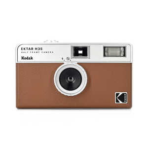 コダック ハーフサイズフィルムカメラ EKTAR H35 Half Frame Camera ブラウン 