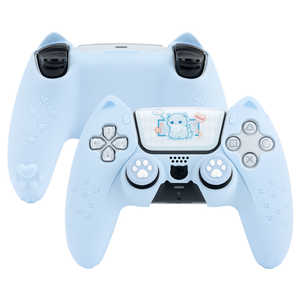 GEEKSHARE PS5用猫肉球コントローラカバーブルー G-P5-SS-LSR-BL2-CC GEEKSHARE PS5用猫肉球コントローラカバーブルー G-P5-SS-LSR-BL2-CC