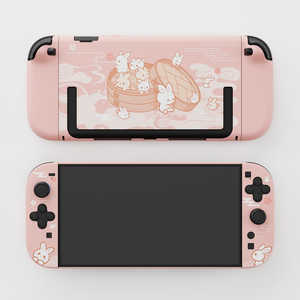 GEEKSHARE Nintendo Switch 2用 保護カバー まんとうウサギハウス GS-SW2256 GEEKSHARE Nintendo Switch 2用 保護カバー まんとうウサギハウス GS-SW2256