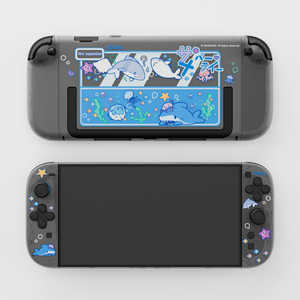 GEEKSHARE Nintendo Switch 2用 保護カバー サメ君パーティー分体 GS-SW2258 GEEKSHARE Nintendo Switch 2用 保護カバー サメ君パーティー分体 GS-SW2258