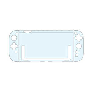 GEEKSHARE Nintendo Switch 2用 クリアカバー ブルー GS-SW2260 GEEKSHARE Nintendo Switch 2用 クリアカバー ブルー GS-SW2260