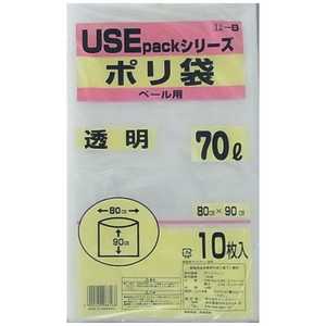 サンスクリット 透明ポリ袋 70L サンスクリット 透明ポリ袋 70L