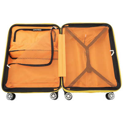 協和 トップオープン スーツケース キャリーケース 拡張機能 ハード
