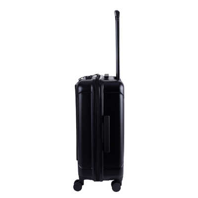 GRAND+　フロントオープンキャリー Mサイズ 無料預入 ビジネスキャリー QUICK ( クイック ) ［TSAロック搭載］ マットブラック　62-97241 GRAND+ フロントオープンキャリー Mサイズ 無料預入 ビジネスキャリー