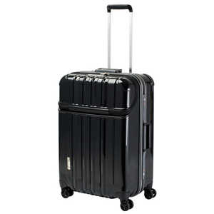＜コジマ＞ AIRWAY スーツケース ストロングキャリー 62L ブラック H062BK AW081160BK
