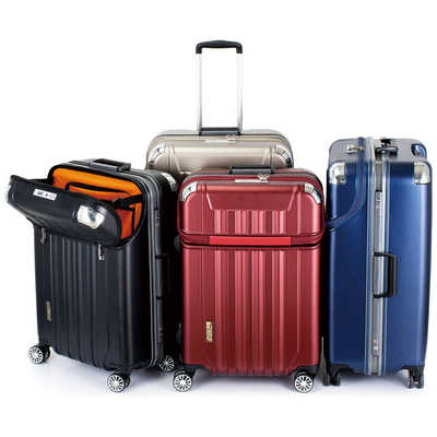 協和　TRAVELIST(トラベリスト) フレームトップオープンキャリー 耐久性・耐熱性抜群 マットブラック ［TSAロック搭載］　76-35071 協和 TRAVELIST(トラベリスト) フレームトップオープンキャリー 耐久性