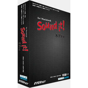 インターネット 〔Mac/メディアレス〕 Sound it! 8 Pro [Mac用] SOUND IT ! 8 PRO MAC