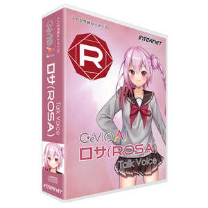 インターネット CeVIO AI ロサ(ROSA)トーク ボイス CAVRS01 インターネット CeVIO AI ロサ(ROSA)トーク ボイス CAVRS01