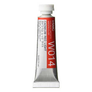 ホルベイン工業 透明水彩2号 5ml W014 カドミウムレッドライト 3014 ホルベイン工業 透明水彩2号 5ml W014 カドミウムレッドライト 3014