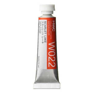 ホルベイン工業 透明水彩2号 5ml W022 スカーレットレーキ 3022 ホルベイン工業 透明水彩2号 5ml W022 スカーレットレーキ 3022