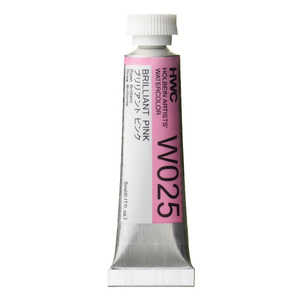 ホルベイン工業 透明水彩2号 5ml W025 ブリリアントピンク 3025 ホルベイン工業 透明水彩2号 5ml W025 ブリリアントピンク 3025