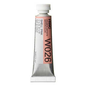 ホルベイン工業 透明水彩2号 5ml W026 シェルピンク 3026 ホルベイン工業 透明水彩2号 5ml W026 シェルピンク 3026